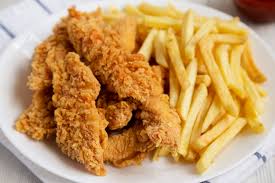 Chicken Strips With Fries