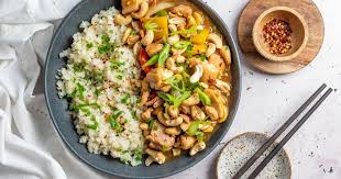 Cashewnut Chicken (With Rice)