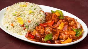 Chk Shashlik (With Rice)