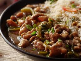 Mongolian Chicken (With Rice)